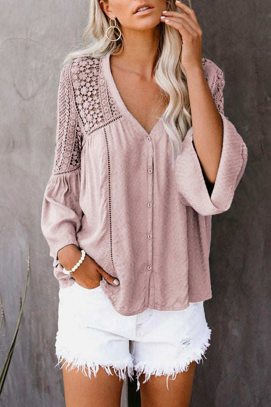 The Du Jour Crochet Blouse